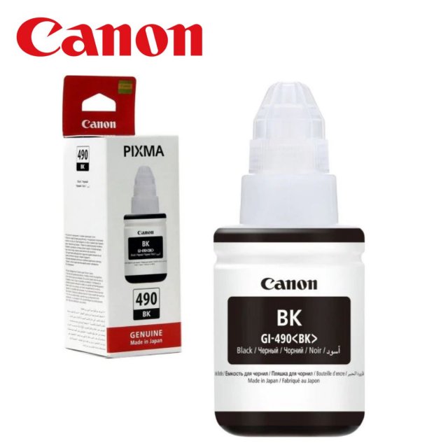 Štampači, skeneri i oprema - SUP INK CAN GI490 Bk 0663C001 - Avalon ltd