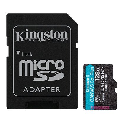USB memorije i Memorijske kartice - KINGSTON 128GB MICRO SDXC CARD CANVAS GO PLUS CLASS 10 - Avalon ltd
