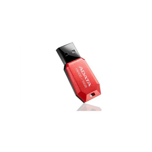 USB memorije i Memorijske kartice - USB ADATA UV100 RED 16GB - Avalon ltd