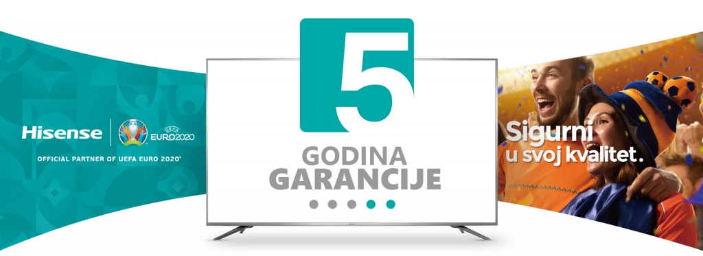 Hisense, 5 godina, garancije, avalon, pljevlja, televizori