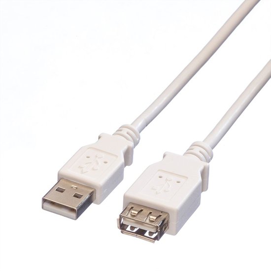 Kablovi, adapteri i punjači - SECOMP USB KABL PRODUZNI KABL 2.0 AA M/F BEIGE 3.0m - Avalon ltd