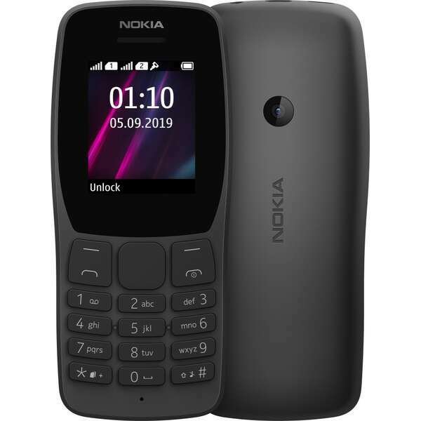 Mobilni telefoni i oprema - NOKIA 110 BLACK DS - Avalon ltd