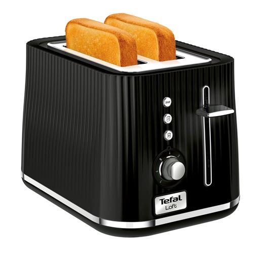 Mali kućanski aparati - SEB Tefal toster TT761838, Loft crni - Avalon ltd