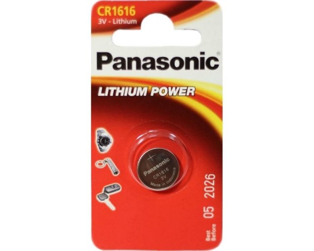 Baterije, UPS i oprema - PANASONIC CR-1616EL - Avalon ltd