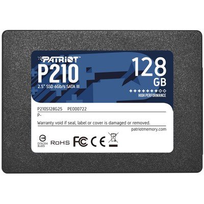 Računarske komponente - PATRIOT SSD 128GB P210 SATA 6Gb/s UP TO 450MB/s READ I 430 MB/s WRITE 2.5