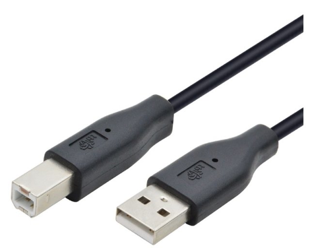 Kablovi, adapteri i punjači - E-GREEN Kabl USB A - USB B M/M 1.8m crni - Avalon ltd