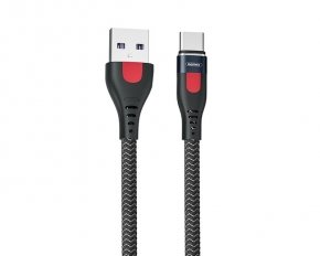 Kablovi, adapteri i punjači - RC-188A USB TIP C FAST CHARGING 5A 1M CRNI - Avalon ltd