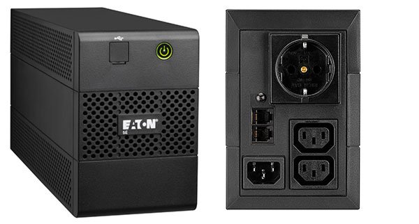 Baterije, UPS i oprema - EATON UPS 5E 850VA/480W USB DIN 230V AVR LINE INTERACTI - Avalon ltd