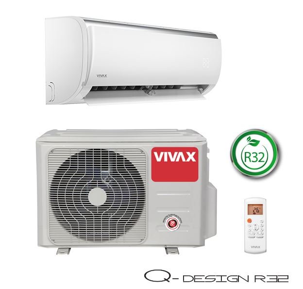Hladjenje, Grijanje i Prečišćivači vazduha - VIVAX COOL ACP-12CH35AEQI R32 INVERTER KLIMA UREDJAJ - Avalon ltd