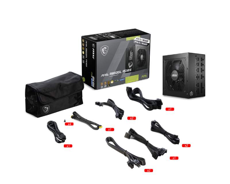 Računarske komponente - MSI MAG A850GL PCIE5 850W napajanje - Avalon ltd