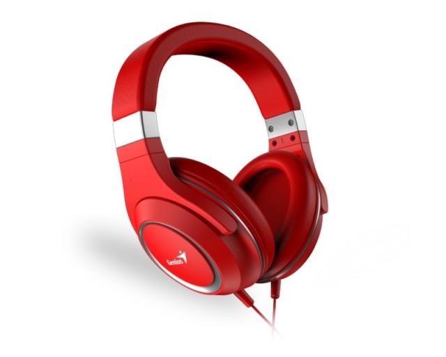 Računarske periferije i oprema - GENIUS HS-610 crvene slušalice sa mikrofonom - Avalon ltd