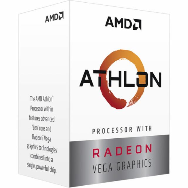 Racunarske komponente - AMD Athlon 3000G, 3.5GHz, 2C/4T, Radeon Vega 3 Graphics(3 GPU Cores), AM4, 4MB L3 Cache, 35W - Avalon ltd