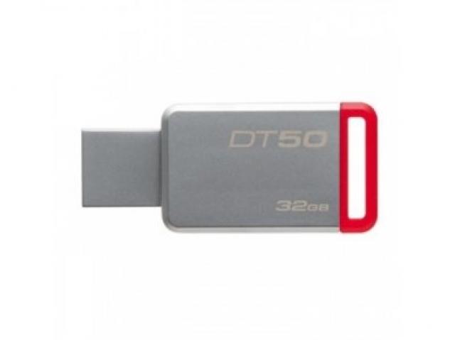 USB memorije i Memorijske kartice - Kingston 32GB DataTraveler 50, Metal casing, USB 3.1, lightweight - Avalon ltd