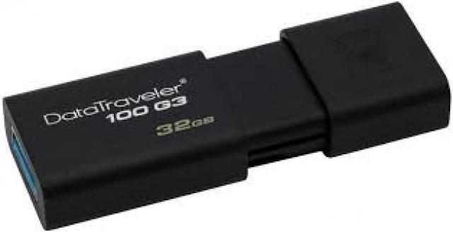 USB memorije i Memorijske kartice - 32GB DataTraveler 100 G3 Hi-Speed USB 3.0 - Avalon ltd