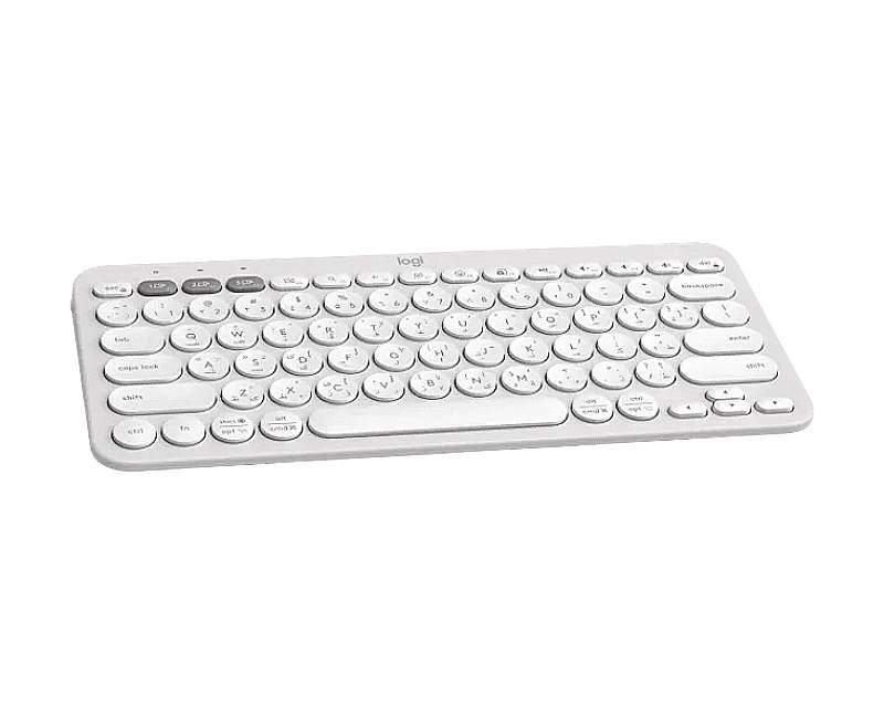 Računarske periferije i oprema - LOGITECH K380s Bluetooth Pebble Keys 2 US bela tastatura - Avalon ltd