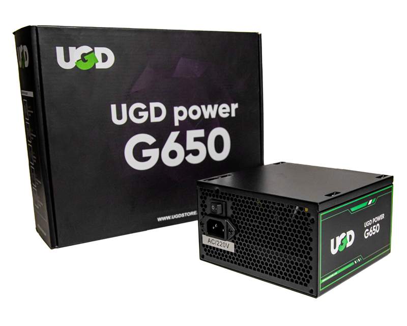 Računarske komponente - UGD G650 PFC black napajanje - Avalon ltd
