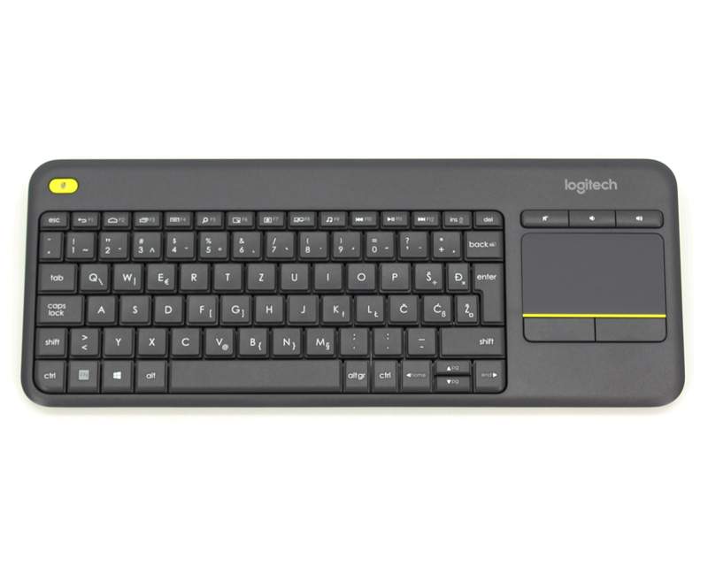 Računarske periferije i oprema - LOGITECH K400 Plus Wireless Touch YU crna tastatura - Avalon ltd