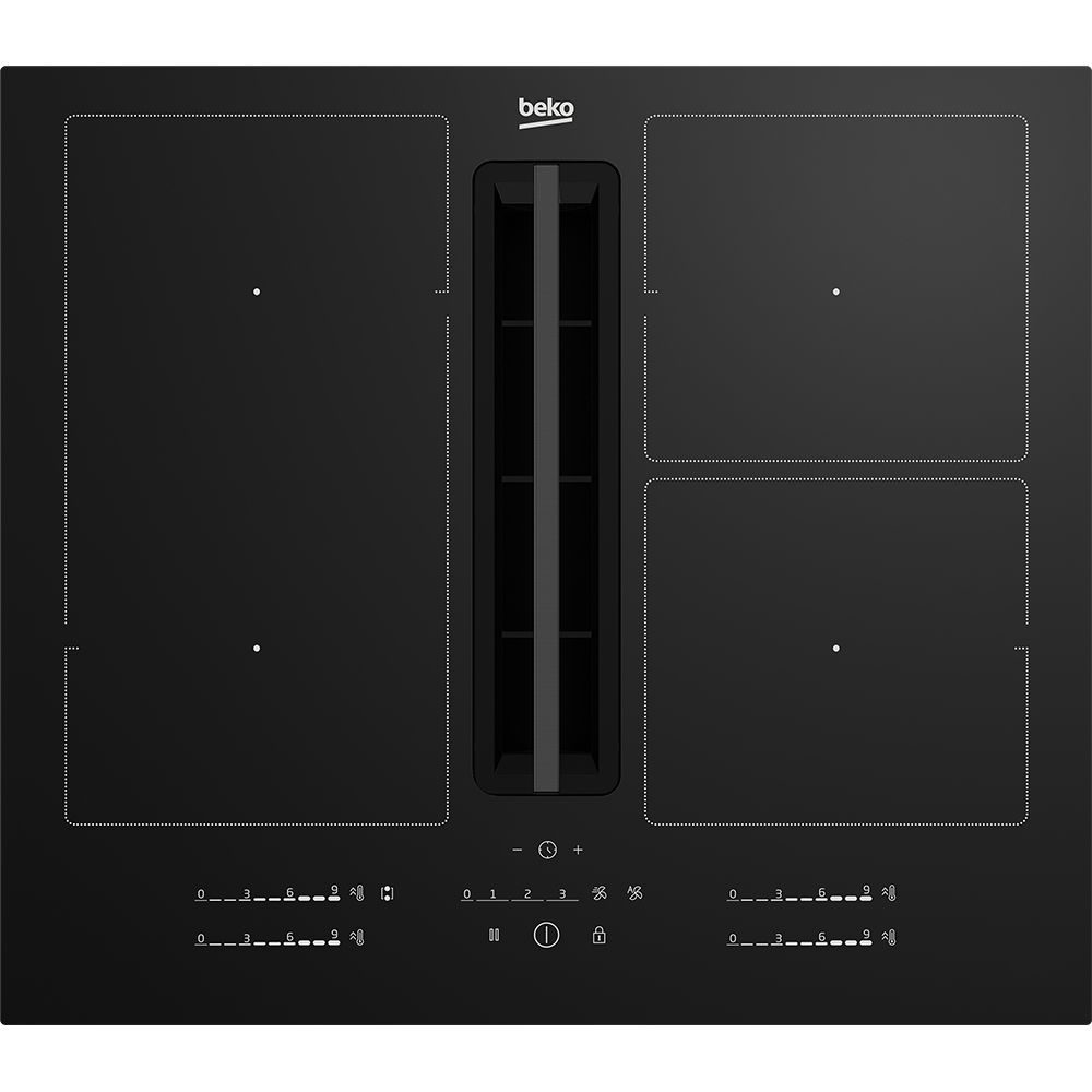 Veliki kućni aparati - Beko HIXI 64700 UF Ugradna indukciona ploča sa aspiratorom - Avalon ltd