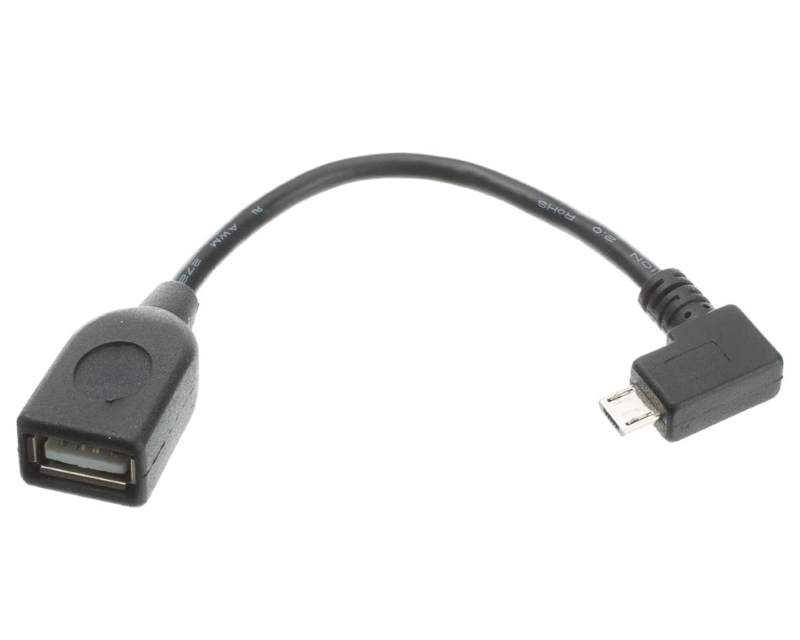 Kablovi, adapteri i punjači - Adapter USB 2.0 (F) - Micro 5pina (M) - OTG 0.15m - Avalon ltd