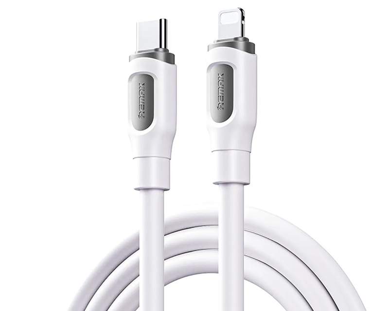 Kablovi, adapteri i punjači - REMAX DATA kabl RC-C112 30W Tip C na Lightning beli - Avalon ltd