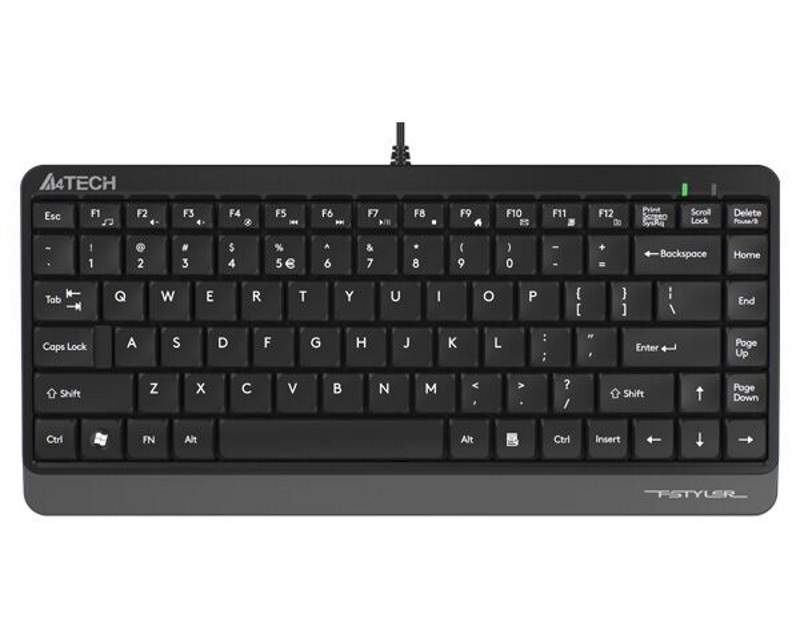 Računarske periferije i oprema - A4 TECH FK11 FSTYLER USB US siva tastatura - Avalon ltd