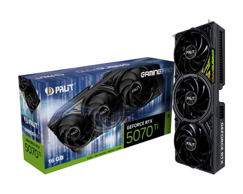 Računarske komponente - PALIT nVidia GeForce RTX 5070 Ti 16GB 256bit RTX 5070 Ti GamingPro - Avalon ltd