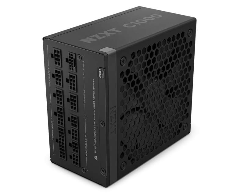 Računarske komponente - NZXT C1000 Gold ATX 3.X 1000W (PA-0G2BB-EU) modularno napajanje crno - Avalon ltd