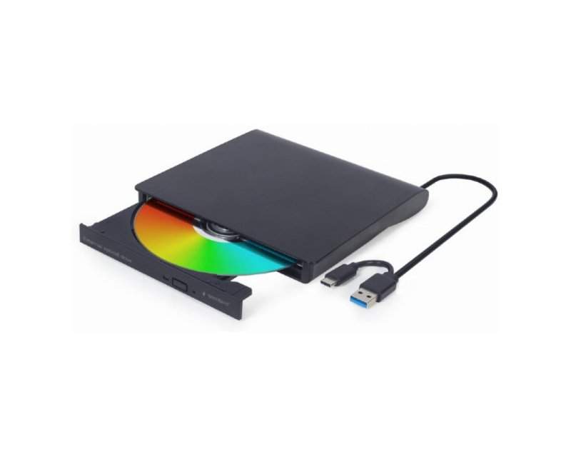 Računarske komponente - GEMBIRD GMDVD-USB-03 DVD±RW USB eksterni rezač crni - Avalon ltd